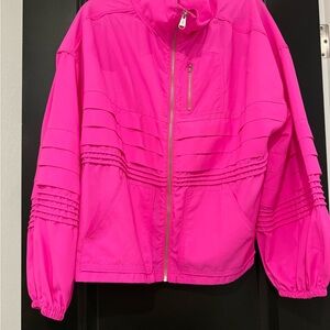 FP Movement by Free People Vibrant Pink Bomber Jacket